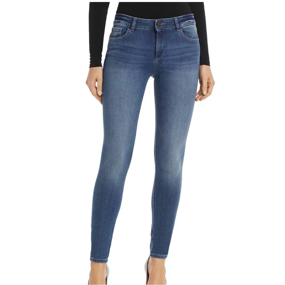 DL 1961 Florence Instasculpt Mid Rise Skinny Ankle Jeans size 25